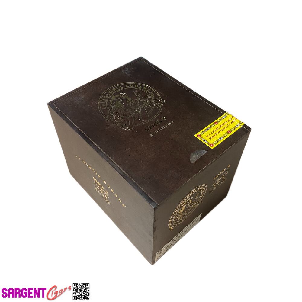 La Gloria Serie R No6 Empty Wooden Cigar Box 5x6.5x5